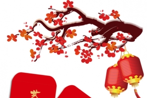 新年红包新春背景素材