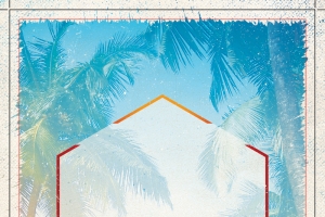 夏天海滩派对海报