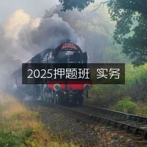 2025实务押题精准班