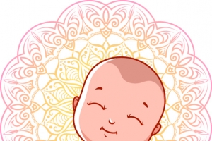 小和尚卡通佛像