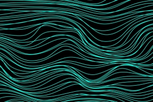 行 波浪 抽象 蓝色 4k壁纸 3840x2160