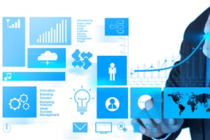 科技商务互联网背景banner