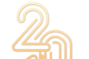 元旦2019金色字样