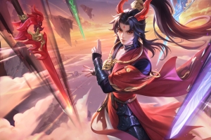 王者荣耀敖隐赤刃凌霄4K高清游戏壁纸4014x2160免费下载