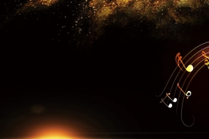 社团招新大气简约黑色banner