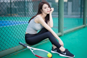 网球美女4K壁纸