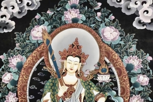 虚空藏菩萨4k手机壁纸竖屏
