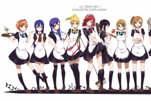 女孩,酒瓶,冰淇淋,盘子,LoveLive! School idol project,3840x2160壁纸