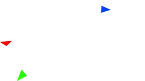 不规则形状彩色高清PNG透明漂浮元素设计素材免费下载