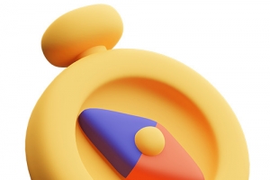 游戏3d图标指南针