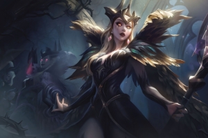 英雄联盟lol诡术妖姬 魔女 乐芙兰4k游戏壁纸3840x2160