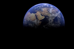3840x2160 地球 行星 阴影 太空壁纸 背景