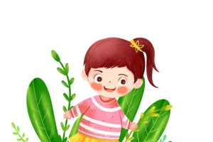 英语人物小女孩