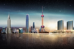 商务科技背景