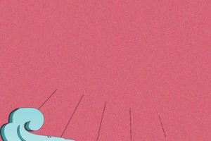 手绘波普风格banner海报背景