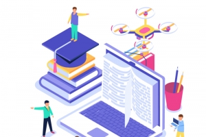 立体创意学习插画设计高清PNG透明手绘卡通元素素材免费下载