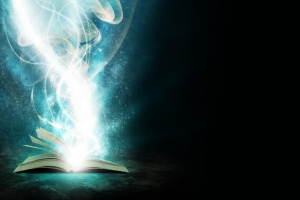 梦幻书籍幻想光效