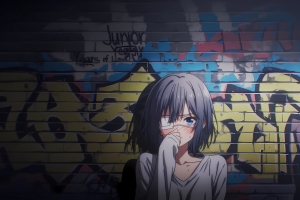 小鸟游六花 涂鸦墙 4k壁纸 3840x2160