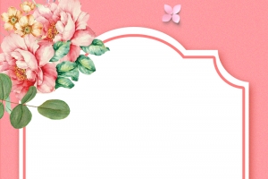 母亲节粉色清新psd分层banner
