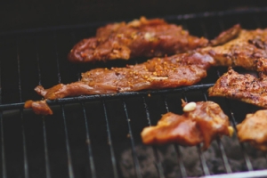 烤肉背景图
