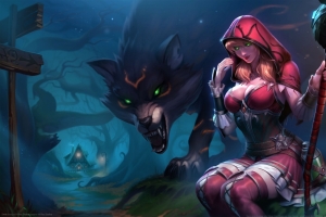 Smite 神之浩劫 性感游戏美女4k壁纸