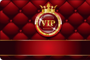 红色尊贵VIP会员卡背景素材