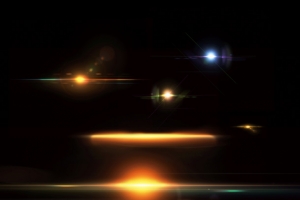 炫酷七彩色镜头光效