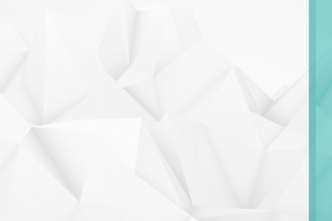 蓝白简约质感几何面banner