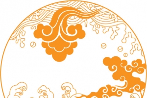 吉祥如意祥云橘红
