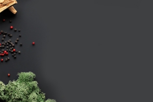清新水果美食黑色简约banner