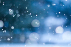 雪 眩光 圆圈 散焦 模糊 4k壁纸 3840x2160