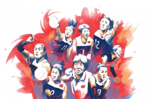 中国女排威武高清PNG透明免扣设计素材免费下载