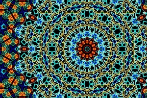 分形 图案 抽象 明亮的 4k壁纸 3840x2160