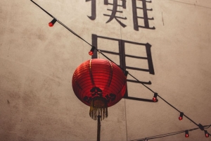 灯笼 中国灯笼 象形文字 4k壁纸 3840x2160