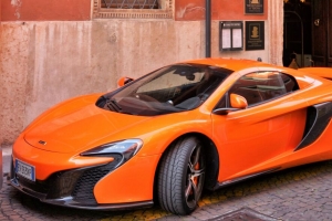  mclaren 超级跑车 橙色 4k壁纸 3840x2160