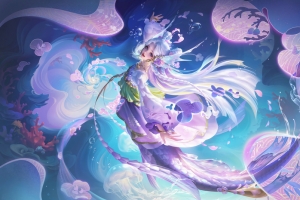 王者荣耀 朵莉亚-幻珠鲛人 4K高清游戏壁纸