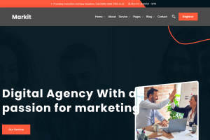 大气营销外包公司网站源码下载