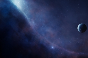 宇宙星球星空7680x2160高清壁纸