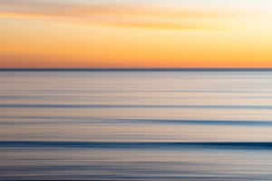 海 水 天 地平线 长曝光 模糊 4k壁纸 3840x2160