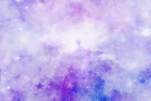 紫色星星暈染