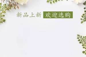 文艺小清新藤蔓女装psd分层主图背景素材