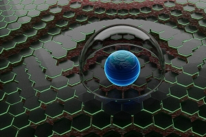 3840x2160 球 球体 玻璃 3d壁纸 背景
