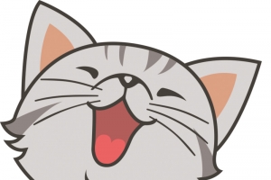 卡通小猫萌宠logo