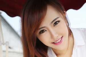 赵婉妮美女模特3440x1440壁纸
