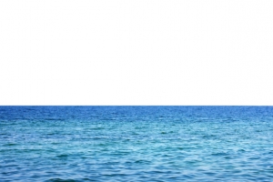 泛起微波的海面
