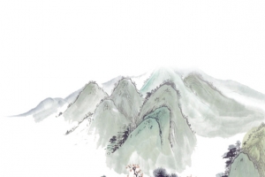 水墨山水画