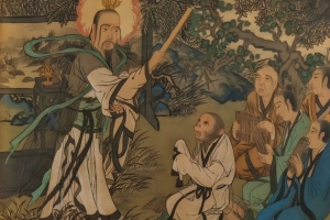 黑神话之悟空拜师 3440x1440带鱼屏壁纸