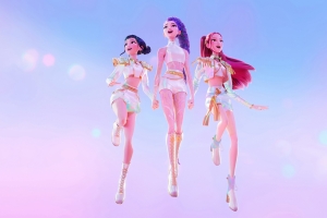 猎魔女团女子三人组车机壁纸 2880x1800横屏超高清免费下载