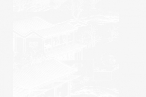 手绘古建筑素材