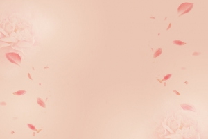 花瓣海报粉色梦幻